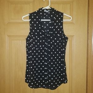 Express sleeveless top XS